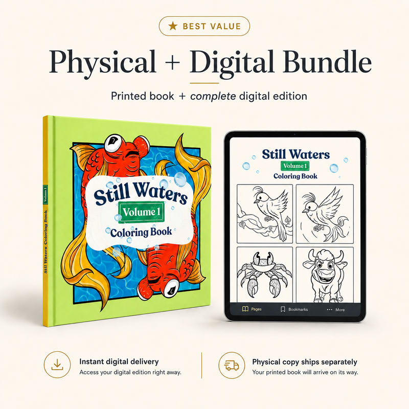 Still Waters Coloring Book Volume 1