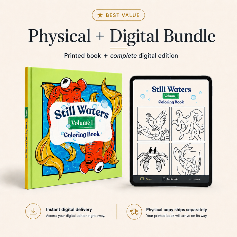 Still Waters Coloring Book Volume 1